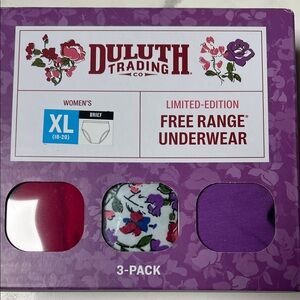 Duluth Trading Women's Limited-Edition Underwear 3-Pack